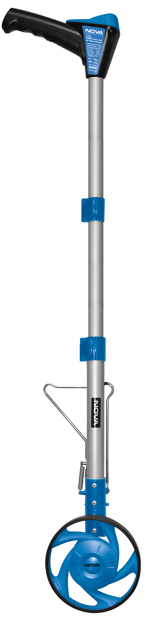 متر چرخ دار 6 اینچ دیجیتال نووا مدل 1533 - Image 2